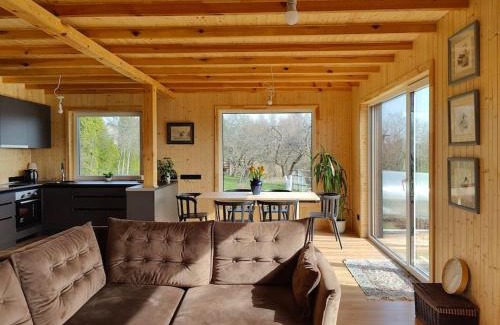 Utena county House | Modern family house by the lake in Zarasai