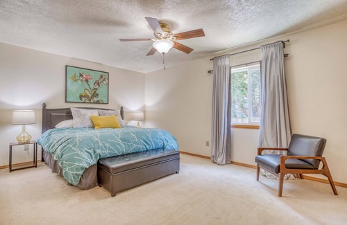 Nehalem House | Modern, Private Single-Level Home with Hot Tub Near Manzanita and the Beach!