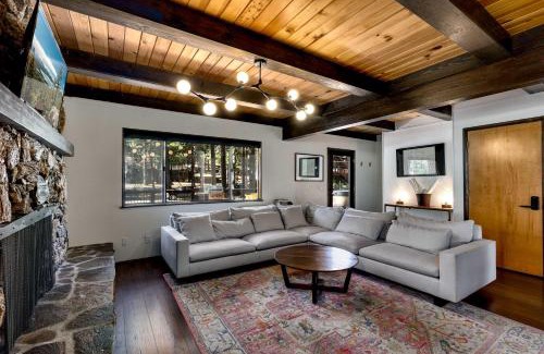 Tahoe Woods House | Modern Retro Tahoe Chic Chalet