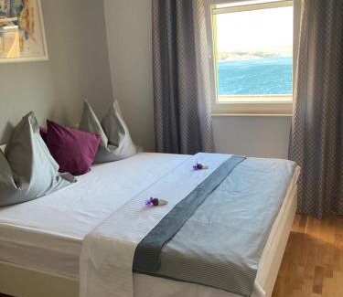 Maslenica Apartment | Modern Seeview Apartment Maslenica with Free WIFI, Free PARKING, 300m from Beach