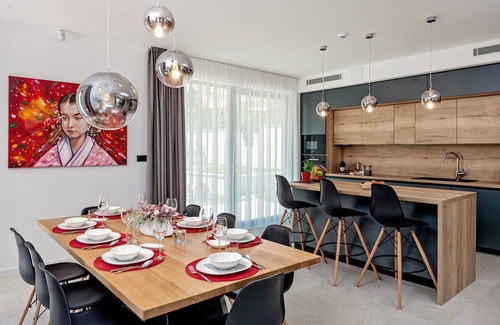 Marina Villa | Modern Trogir Villa | Villa Preko Platinum | 4 Bedrooms | Sauna | Gym | Indoor.