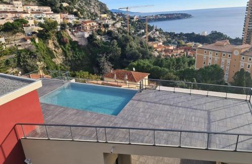 Beausoleil Apartment | Monaco view, pool, garage, 100 m2 terrace