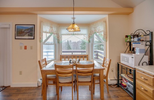 Twin Mountain Cabin | Mountain view home with snowmobile access; Close to Bretton Woods