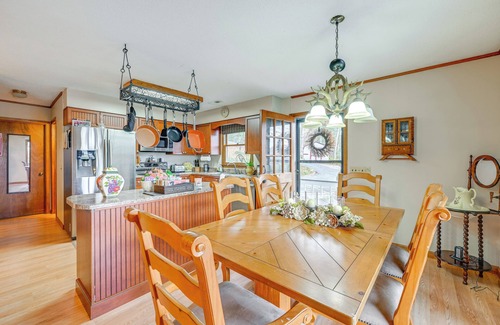Franklin House | Mtn-View Home w/Game Room in Franklin!