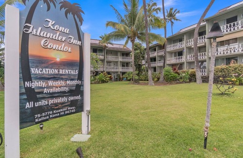 Historic Kailua Village Condo | Nautical Theme Garden View Studio - Kona Islander Inn Condos Condo by RedAwning