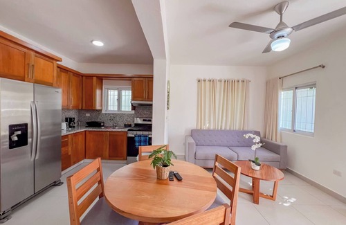 Villas Ana Maria Apartment | New 2BR APT in Sosua town, close to strip and next to supermarket