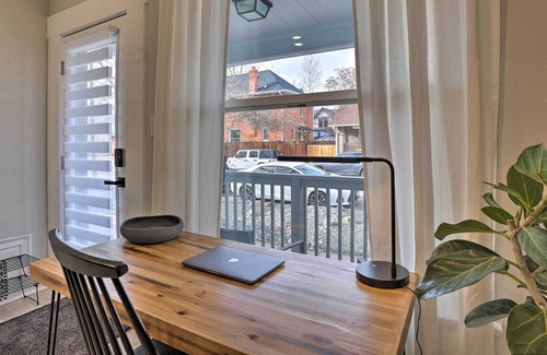 Speer House | NEW! Denver Townhome w/ Patio, Walk to Broadway!