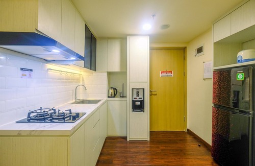 Cikarang Apartment | New Furnished and Minimalist 2BR + 1 Office Room at Meikarta Apartment
