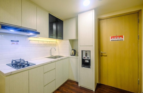 Cikarang Apartment | New Furnished and Minimalist 2BR + 1 Office Room at Meikarta Apartment