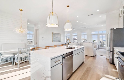 Cape San Blas House | New Listing! Bay Views! Beach Access! Garage! Outdoor Shower! Balconies!