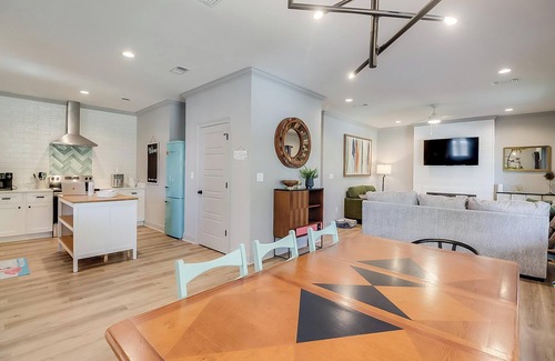 Waveland House | Newly Built Beach House with Fancy Upgrades! EV Charger. 0.5 Miles to the sand!