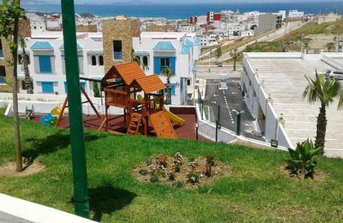 M'diq Apartment | Nice 1BR Salon Seaview Pool Mdiq Cabonegro