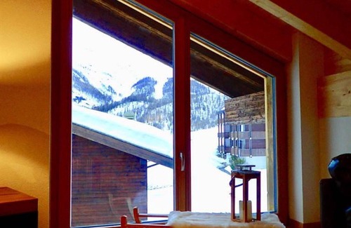 Saas-Fee Apartment | Nice apartment for 8 people with WIFI, TV and balcony