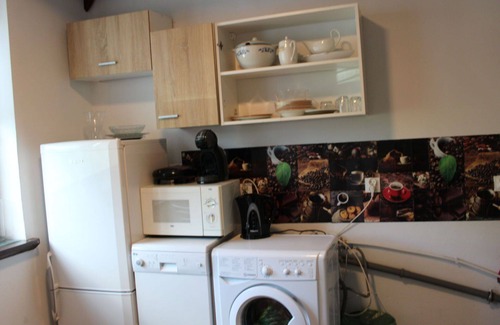 Koszalin House | Nice apartment in villa for 4 guests with WIFI, TV, terrace and pets allowed