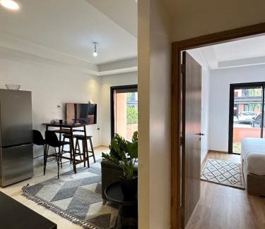 Tassoultante Apartment | Noria Golf Poolside Garden Flat