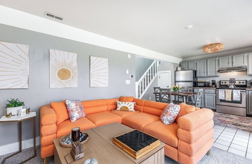 The Galena Territory House | Not-So-Tiny Tiny House with High-Speed Internet, 60-inch TV, Deck, and More!