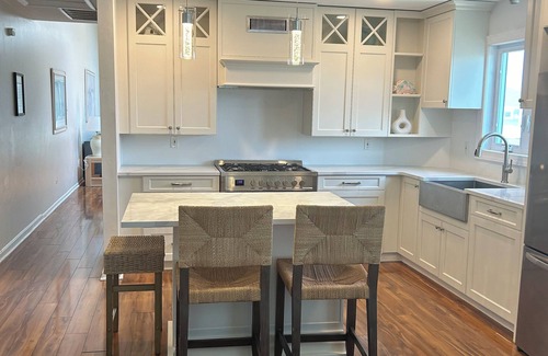 Brigantine House | Ocean and Bay Views - Less Than a Block to Each!