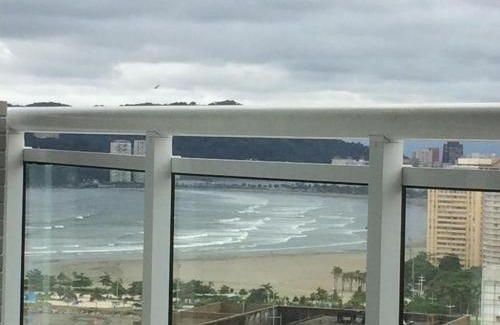 Pompeia Apartment | OCEAN FRONT UNLIMITED COM VISTA MAR - Wi-FI, Piscina Borda infinita Aquecida de frente ao Mar, Jacuzzi, Saunas e Academia