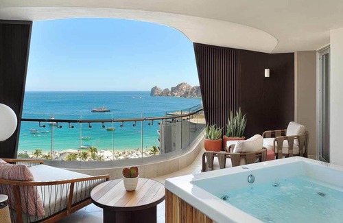Ildefonso Green Apartment | Ocean side 2 Bedroom Suite with balcony located in the heart of Cabo San Lucas!