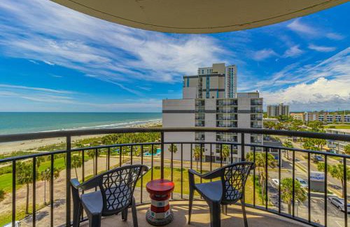 Myrtle Beach Ski Chalet | Ocean View Double Suite! Sleeps 4 Meridian Plaza 705