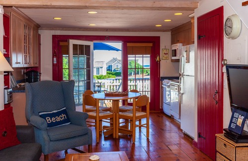 Mashpee House | Ocean Views At Maushop Village Across From Private Beach