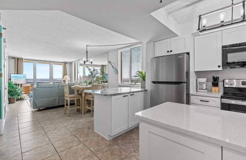 New Smyrna Beach Condo | OceanFront Ground Floor Condo w Pool, Walk to Flagler
