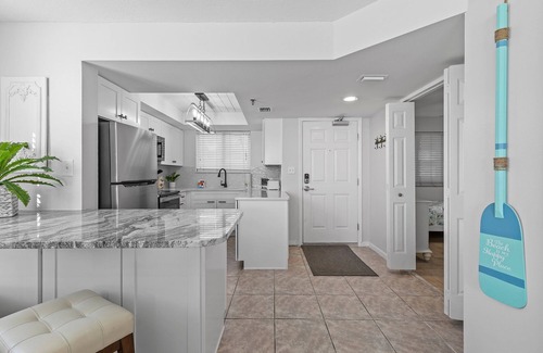 New Smyrna Beach Condo | OceanFront Ground Floor Condo w Pool, Walk to Flagler