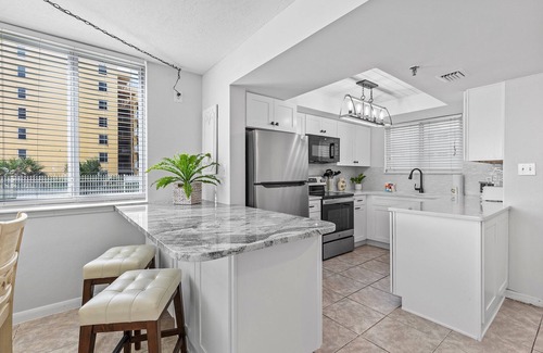 New Smyrna Beach Condo | OceanFront Ground Floor Condo w Pool, Walk to Flagler