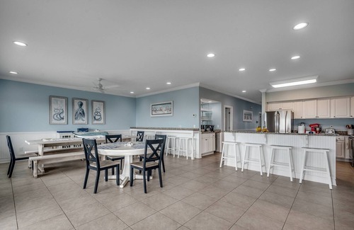 North Myrtle Beach House | Oceanfront Luxury New to Rental! Remodeled, Stunning Home with Private Pool in Cherry Grove Beach