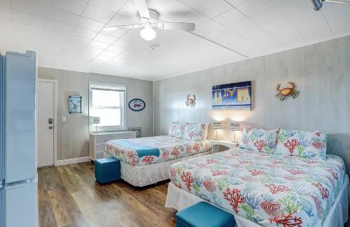 Sunset Beach Apartment | ON ISLAND Ocean View Beachy Studio in Campy 1970s Converted Motel