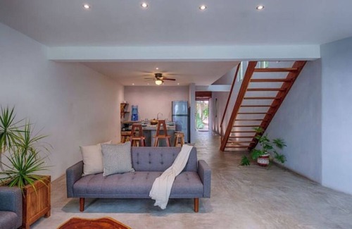 Bacalar House | Over the lagoon's water Lagoon front