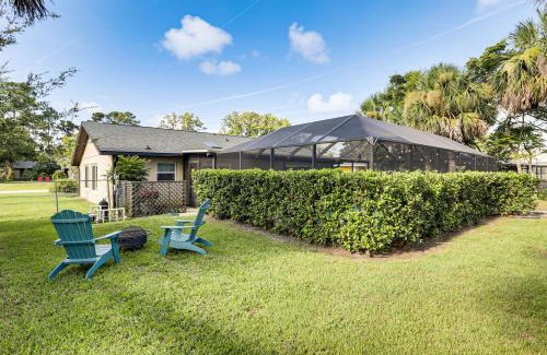 Palm Harbor House | Palm Coast Escape with Outdoor Oasis 6 Mi to Shore!
