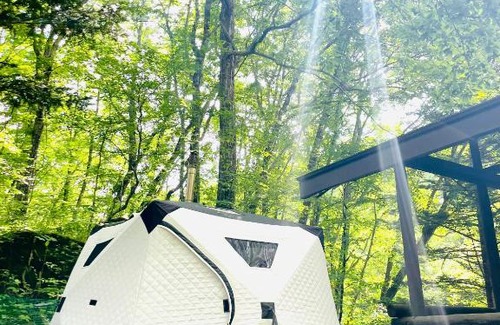 Tsumagoi House | -PaprumBase北軽井沢- 高台に佇む一軒家貸別荘とテントサウナ11名まで可