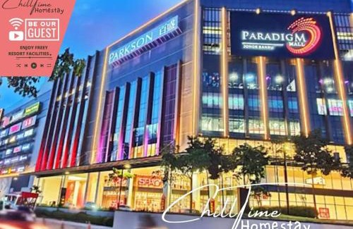 Taman Bukit Mewah Apartment | Paradigm Mall JohorBahru- Hyatt Palace 5GWifi Netflix by ChillTime Homestay