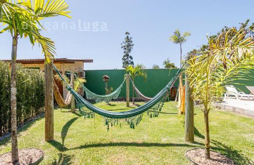 Vargem Pequena House | Parrot Cabin - Heated Pool & Gourmet Area