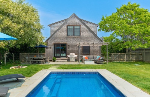 Nantucket House | Perfect Family Vacation Home! Heated Salt Water Pool - Car Ferry Tix Available