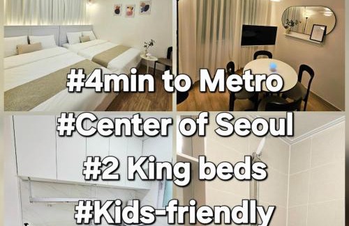 Wangsimniil-tong Apartment | Perfect-Location#명동#동대문#광화문#남산#N타워#롯데월드