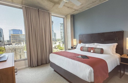 Civic District Resort | Perfect place to view the Solar Eclipse from a roof top deck in amazing Austin.