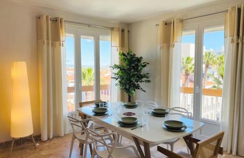 La Gare Apartment | Perpignan gare calme spacieux jolie vue netflix