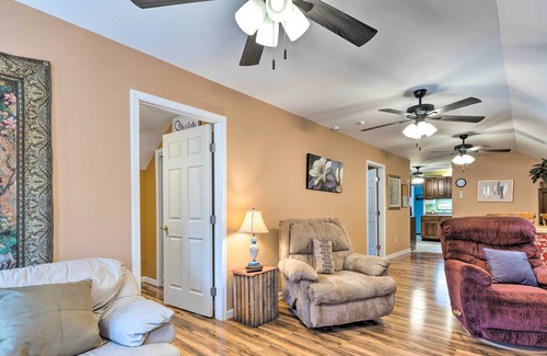 Luray Cottage | Pet-Friendly Guest House w/ Fire Pit & Forest View