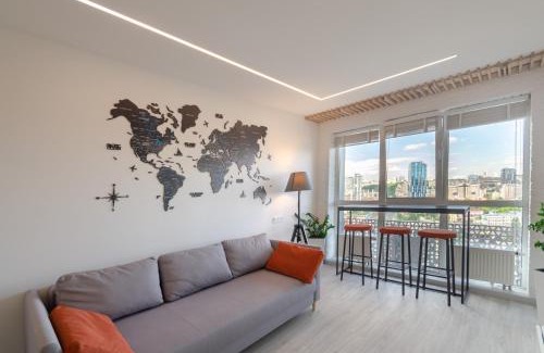 Solomjanskyj Apartment | Petrovdom Apartment 16-154 in RC Kvartet, 16Г Vasyl Lypkivskyi Street