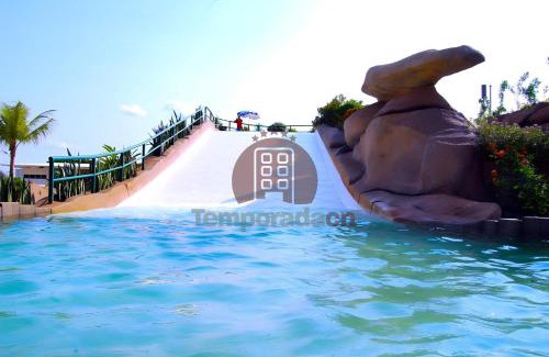 Caldas Novas Apartment | Piazza diRoma com acesso Acqua Park, Splash e Slide -R - Luciana
