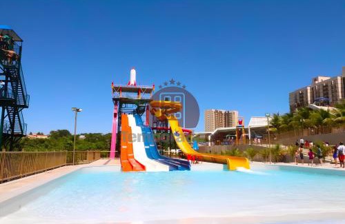 Prive das Caldas Apartment | Piazza diRoma com acesso ao Acqua Park - Luciana