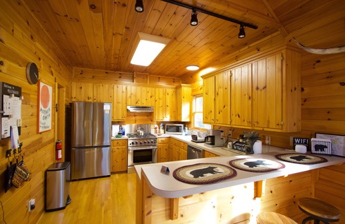 Ferguson Cabin | Play Hard, Rest Easy! Rustic Cabin w/Game Room, Hot Tub & Trails