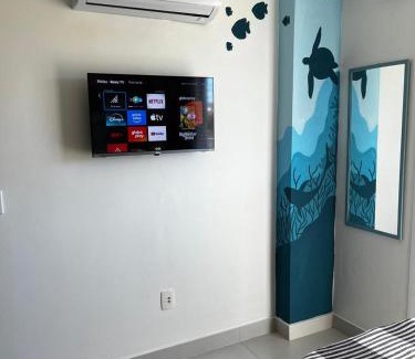 Prainha Apartment | Prainha com roupa de cama e banho