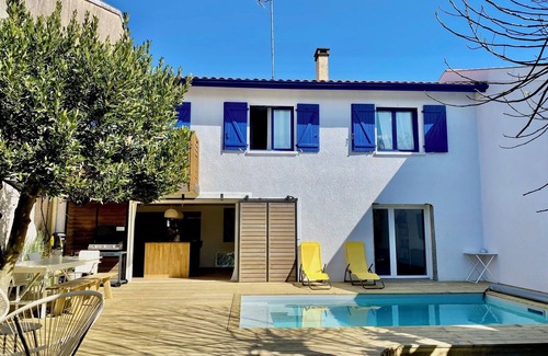 Saint-Vincent-de-Tyrosse House | Pretty house in the heart of the village - 150 m2 - Swimming pool - Beaches 10 km away - 6 pers.