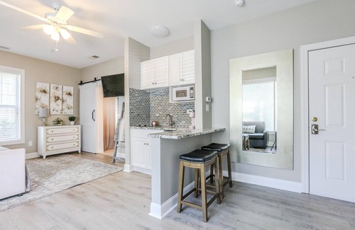 Carolina Forest Apartment | Pretty Peony Steps to Pool - Myrtle Beach SC
