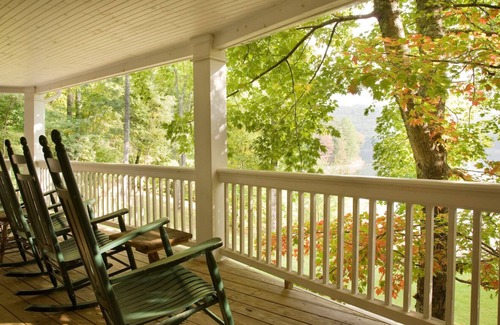 Cullowhee House | Private and Secluded Lake Glenville Waterfront Luxury Home