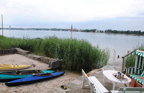 Fahrdorf House | Private beach and jetty with a spectacular view of the Schlei Baltic Sea fjord