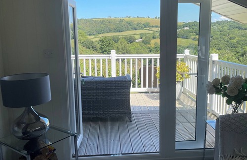 Llanllwchaiarn Ski Chalet | Private Chalet in New Quay with stunning views